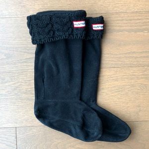 Hunter fleece boot liners size M